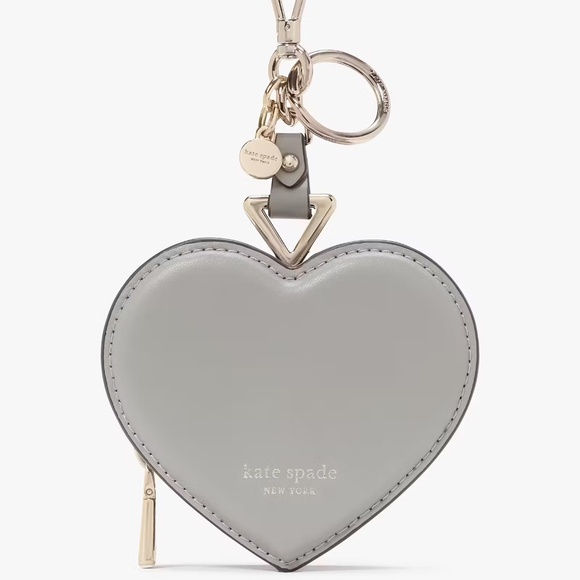 Kate Spade Liv heart coin purse charm - Picture 1 of 5